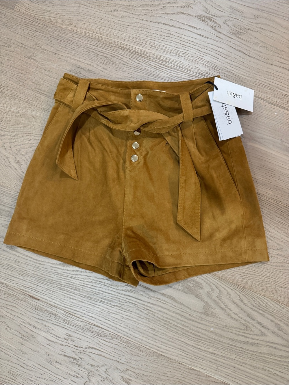NWT Ba&sh Suede Shorts